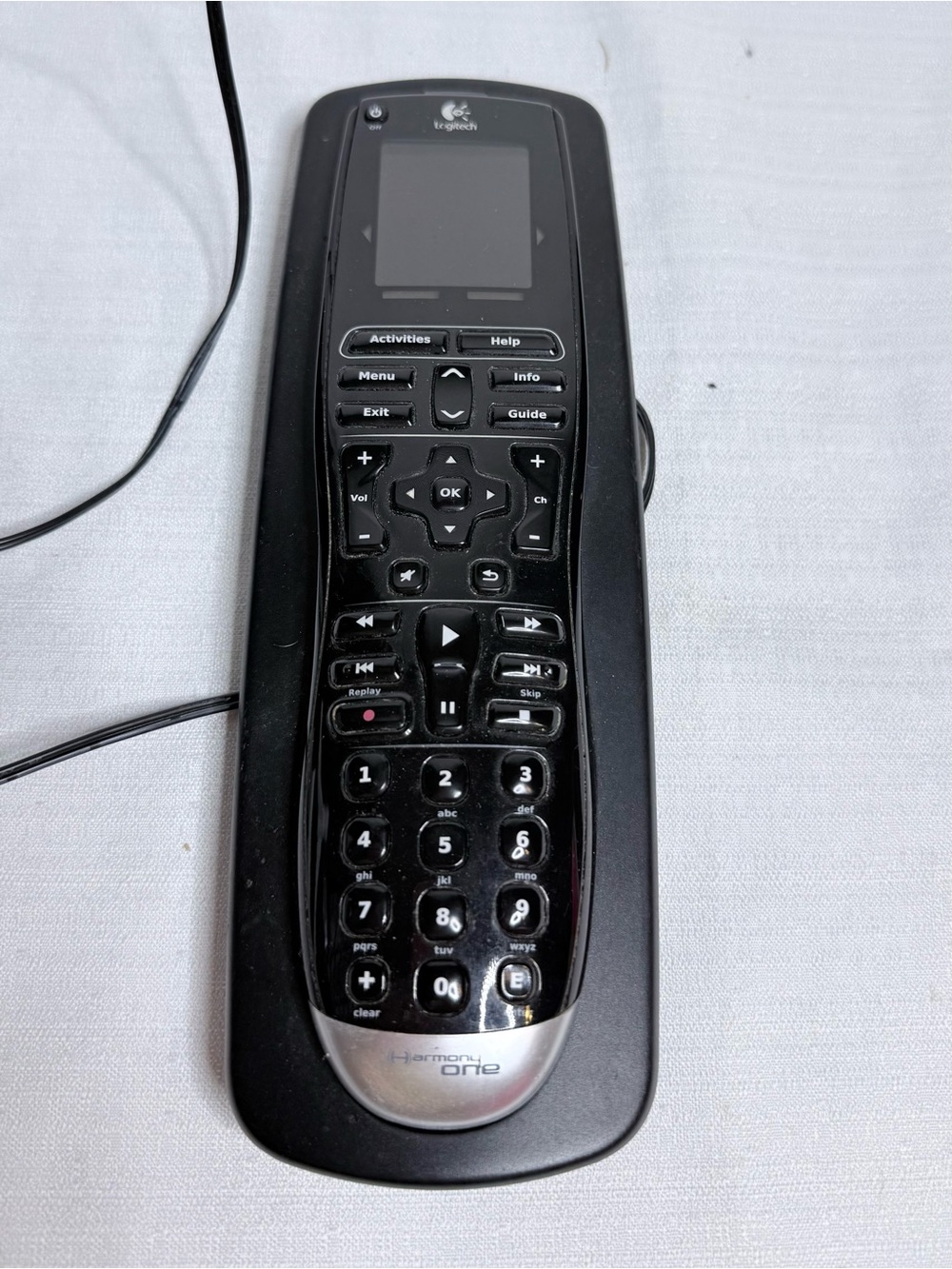 Logitech Harmony One Advanced Universal Remote Control w/ Charging Dock & Power